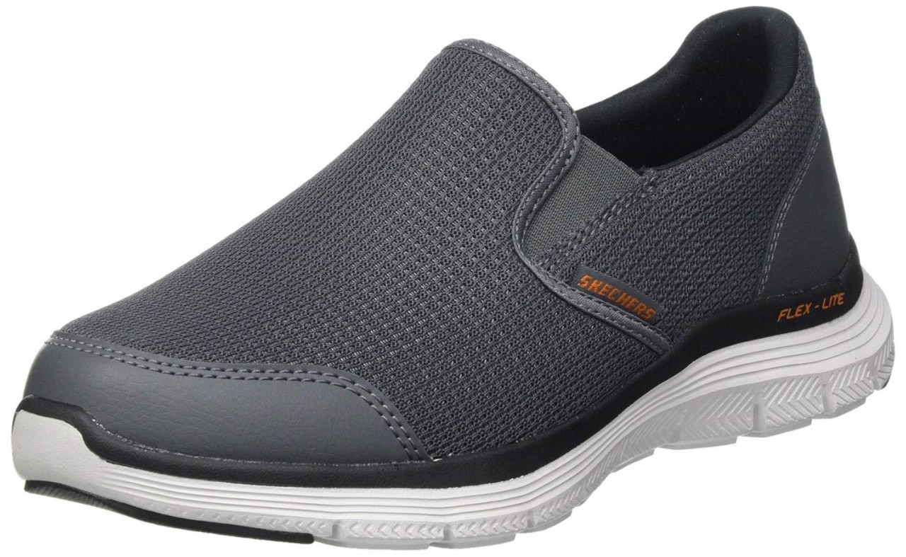 SKECHERS Freizeit Schnürer grau