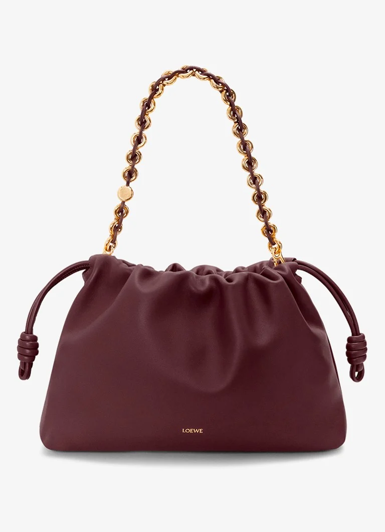 LOEWE  Flamenco Large schoudertas van lamsleer