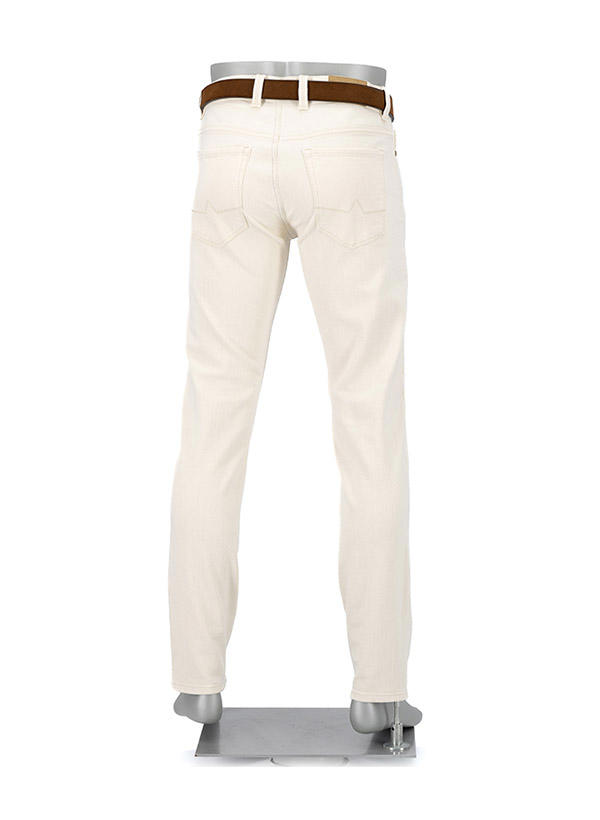 Alberto, Jeans Pipe, Regular Fit, Baumwoll-Stretch, creme