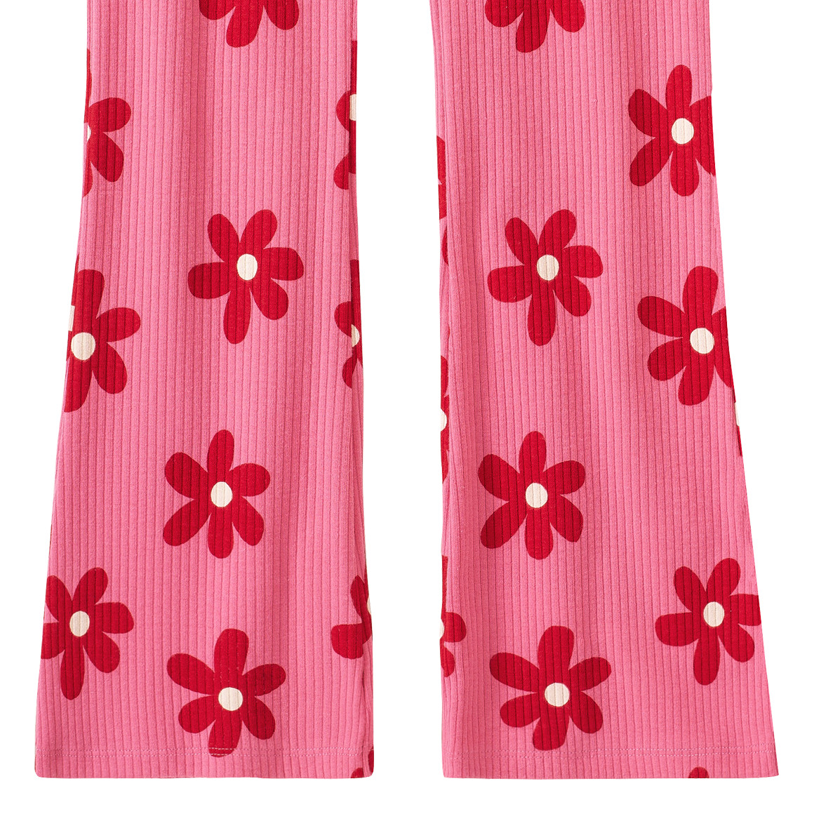 Mädchen Leggings in Ripp-Qualität