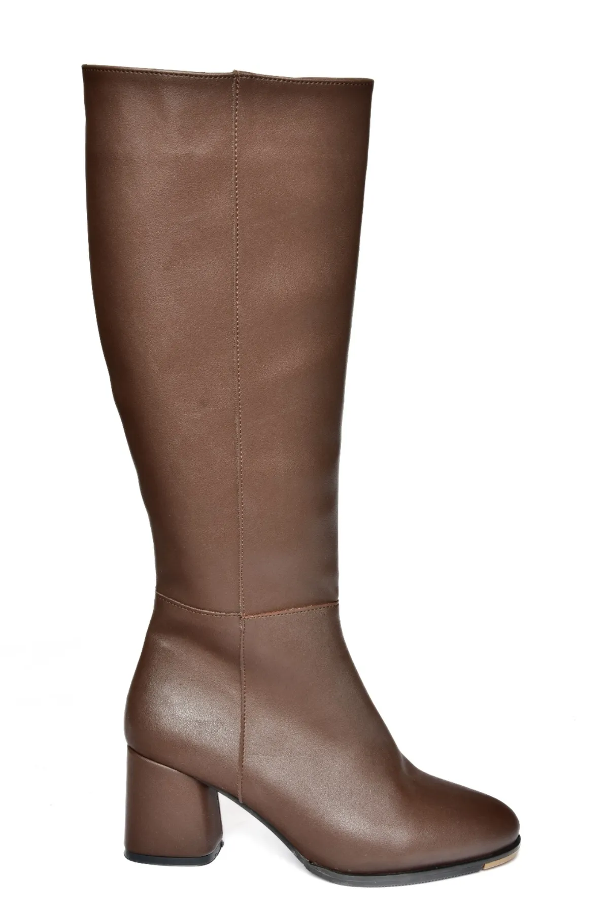 Fox Shoes  Braune Freizeitstiefel mit niedrigem Absatz für Damen J848300109