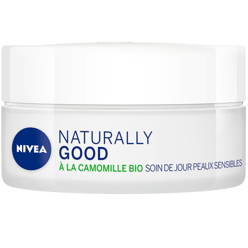 nivea NATURALLY GOOD - Crème de jour Camomille BIO Soin visage hydratant
