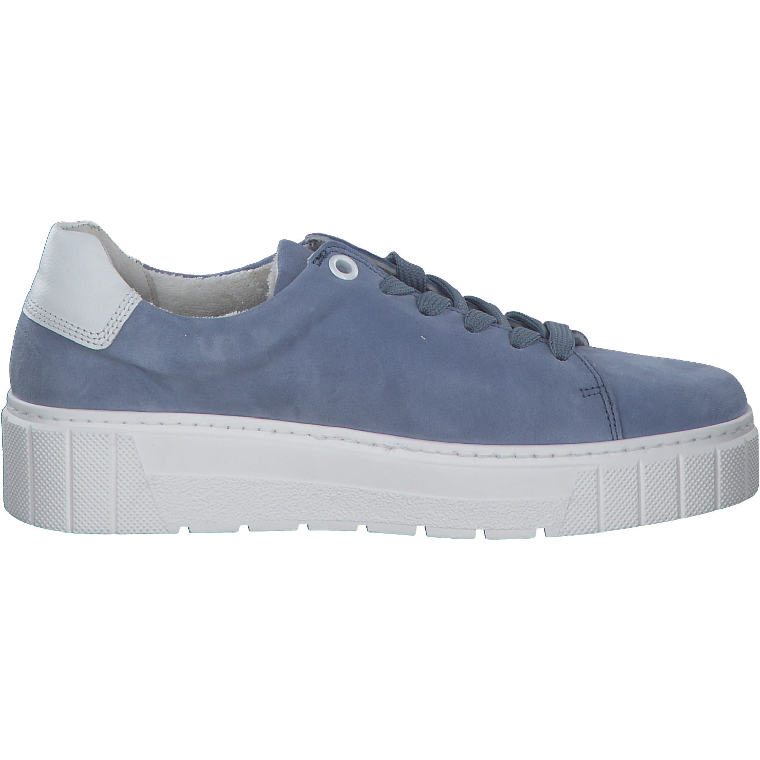 Gabor 26.410, Schnürschuhe, Damen, azur/weiss