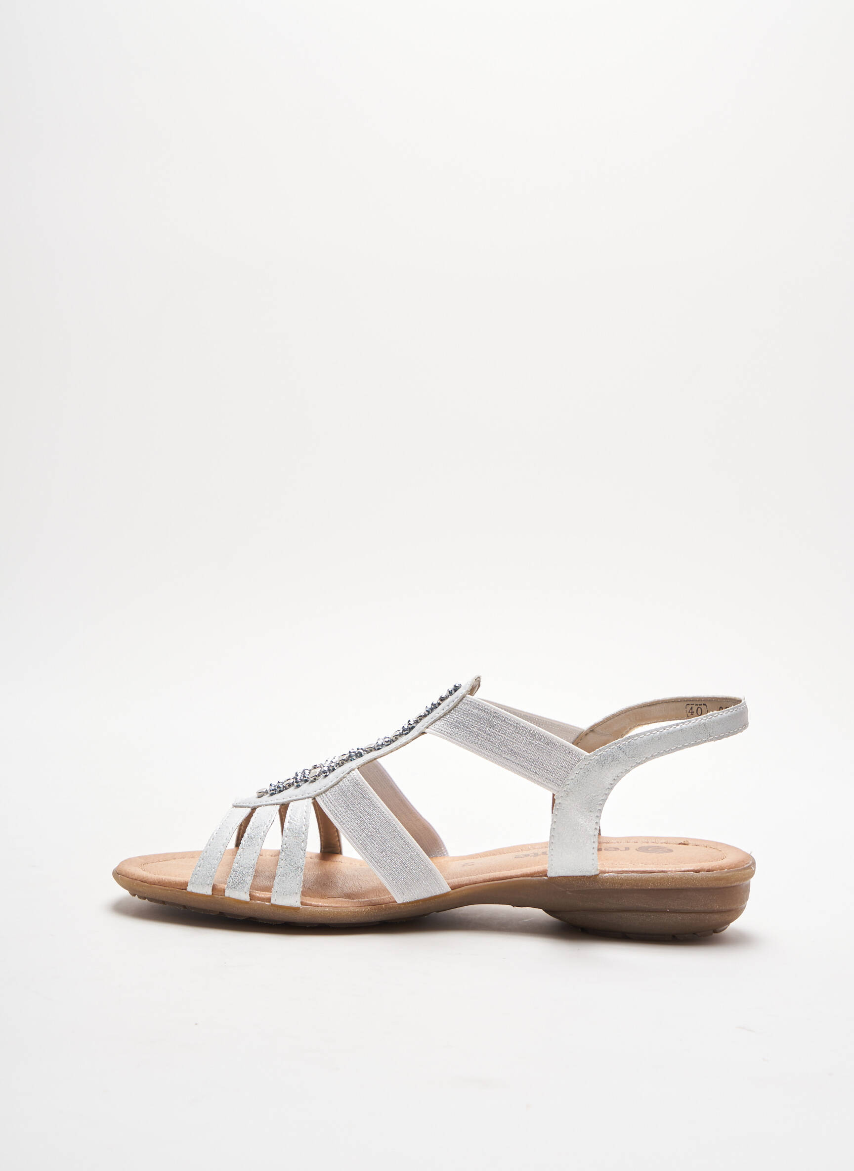 Remonte Sandales Nu Pieds Femme couleur gris