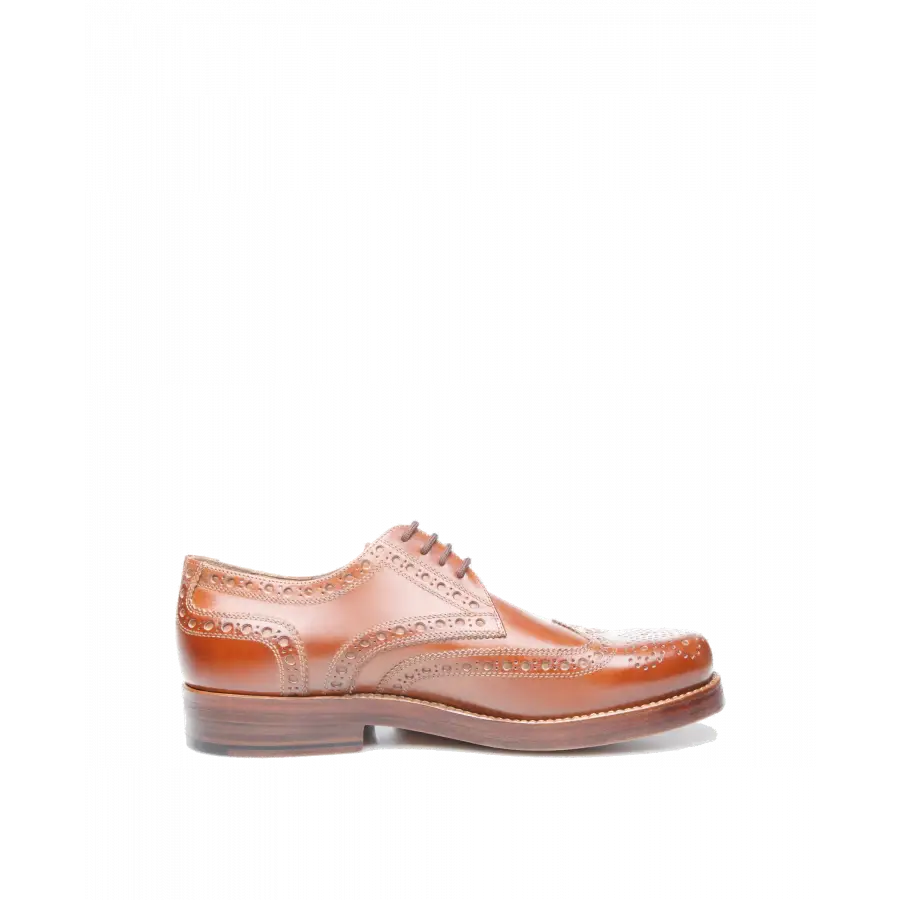 Heinrich Dinkelacker - Businessschuhe Derby RO FULL-BROGUE AC Kalbsleder - beige