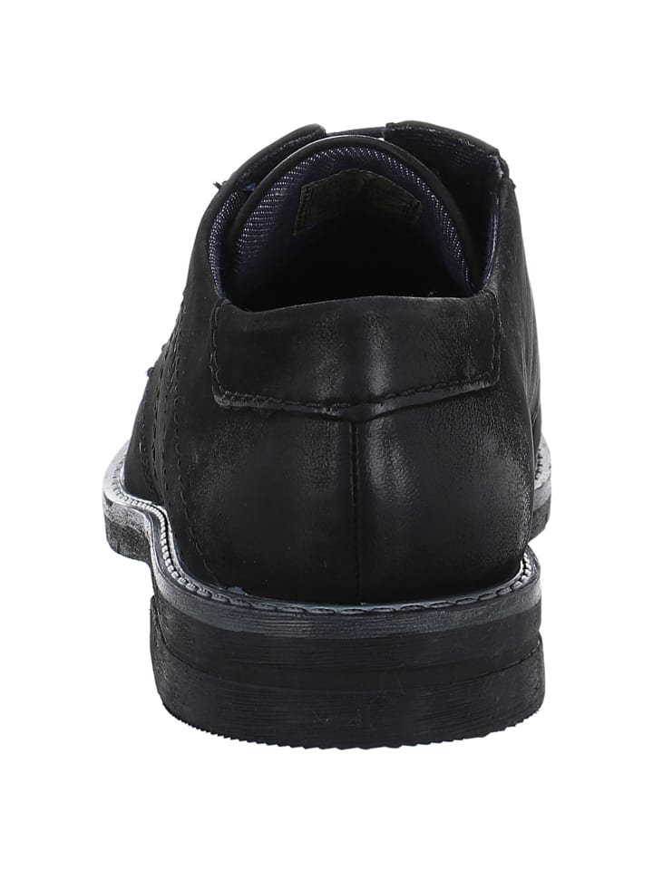 Bugatti Schnürschuhe in schwarz günstig kaufen