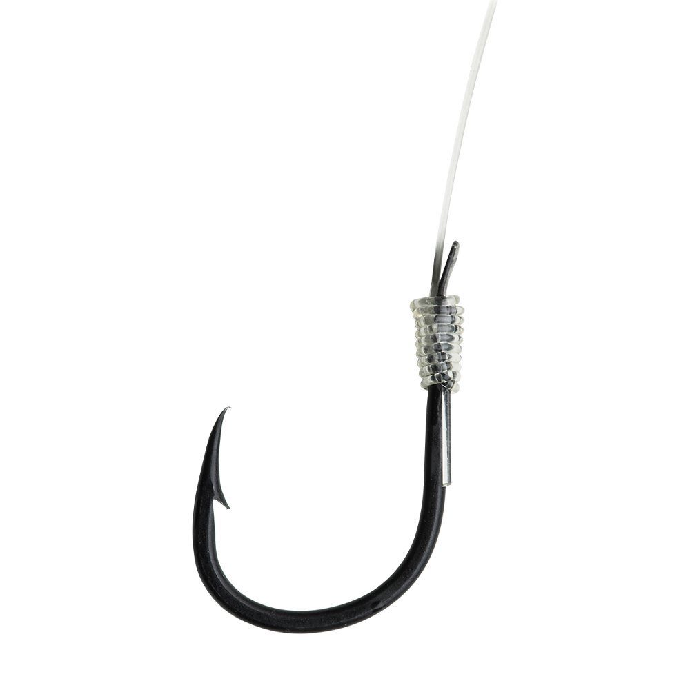 DAM Fishing Karpfenhaken Vorfachhaken Spezi Carp Größen 2, 4, 6, 8, 10 Vorfachlänge 70 cm, Superstarke Tectan Damyl Superior Schnur
