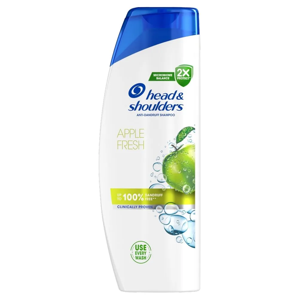 „Head&Shoulders“ moterims skirtas šampūnas su obuolių gaivaus skonio ekstraktu