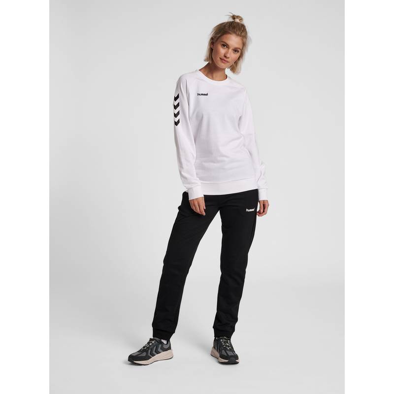 hummel HMLGO COTTON SWEATSHIRT WOMAN Sweatshirt Damen
