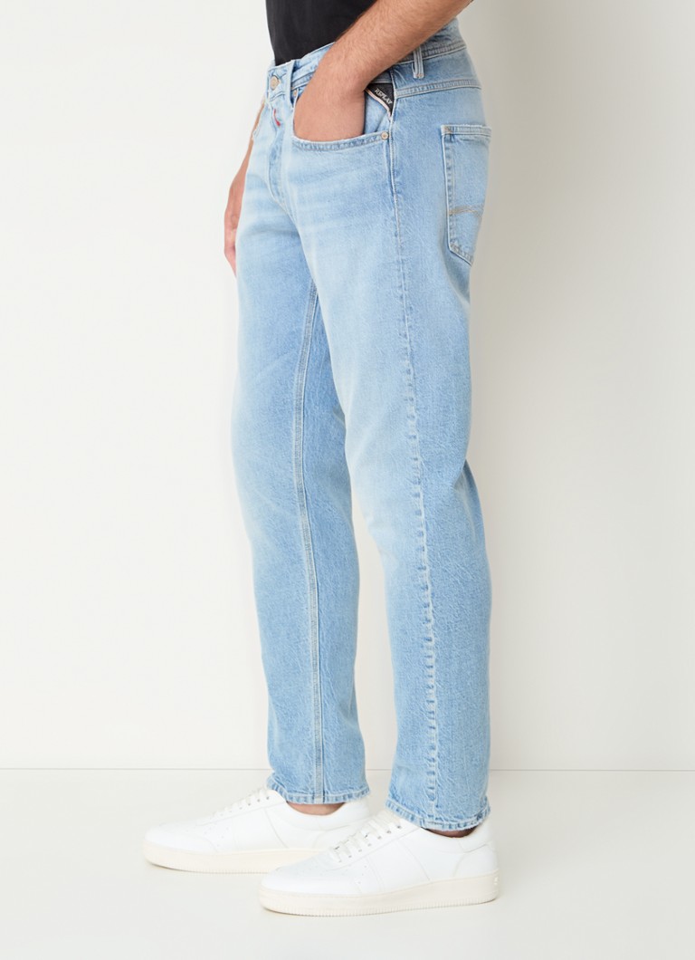 Replay Willibi slim fit jeans with light wash