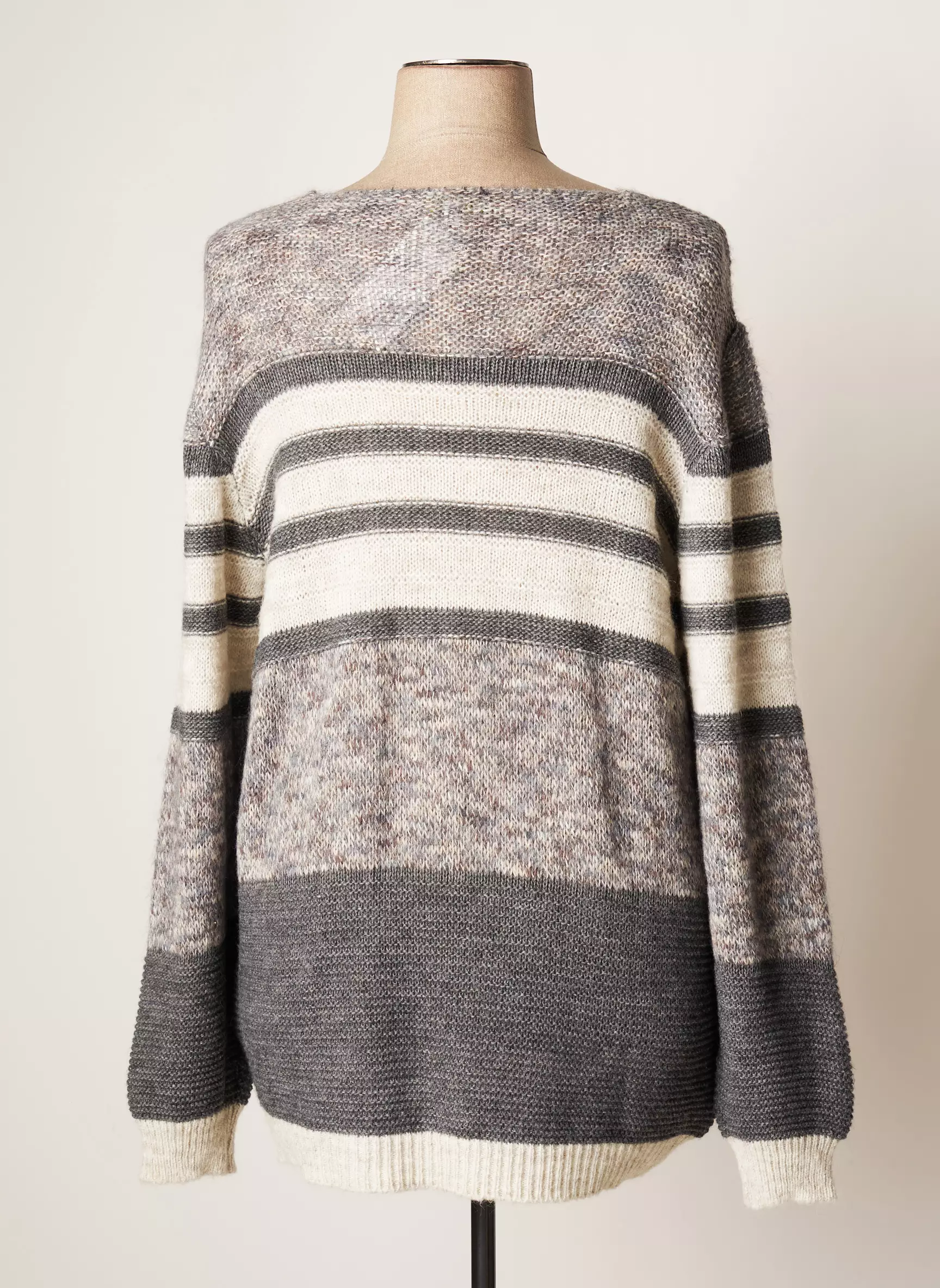 Jumfil Pulls Femme couleur gris