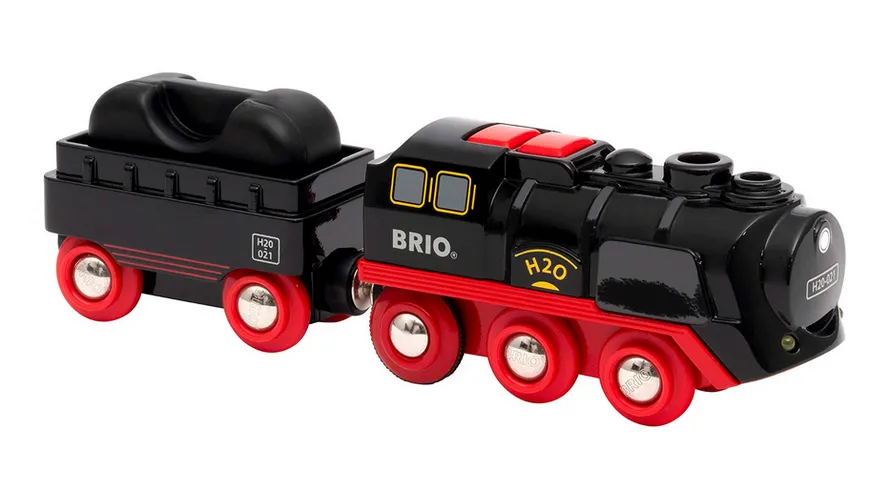 BRIO Bahn - 33884 Batterie-Dampflok mit Wassertank