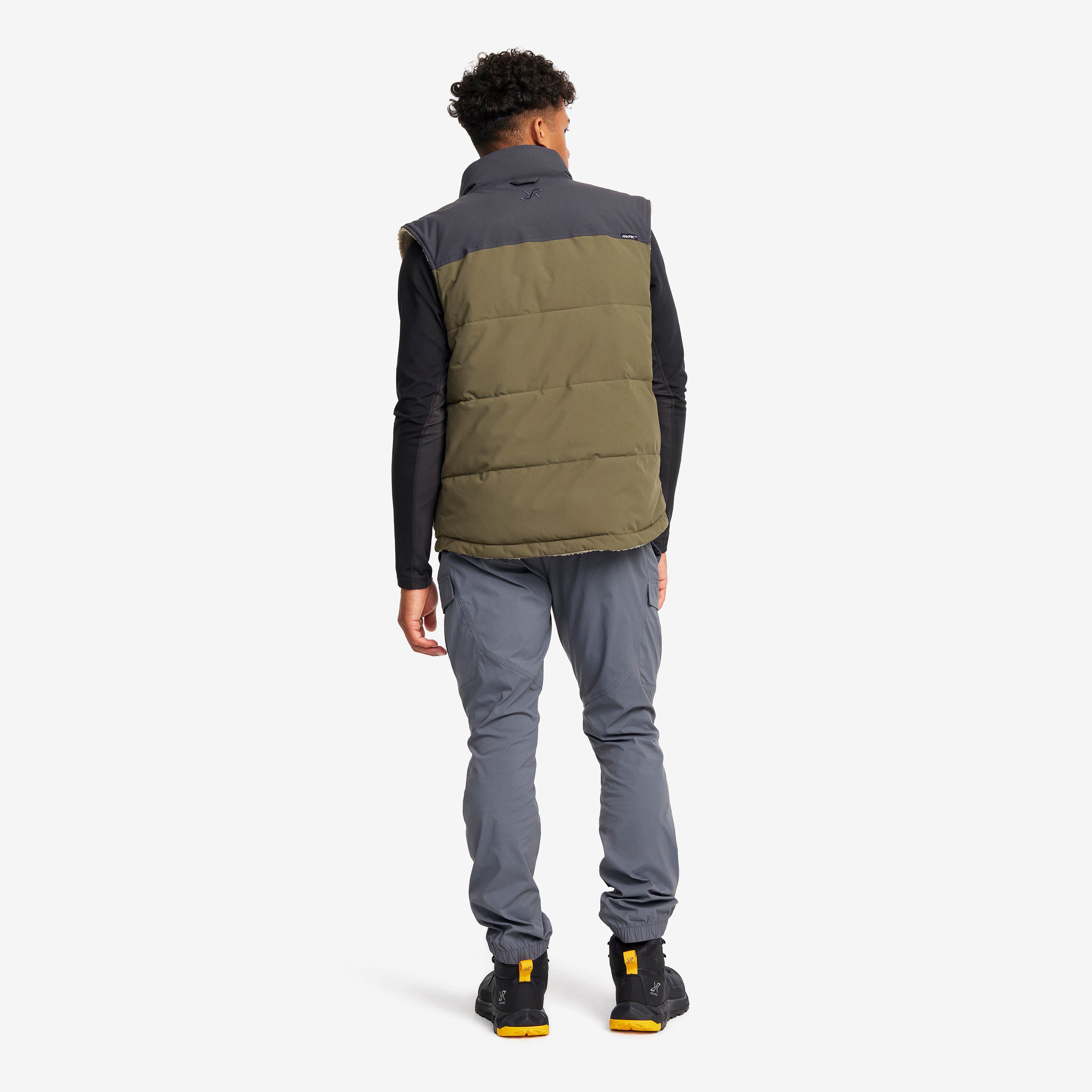 Rollick Reversible Vest Homme Grape Leaf