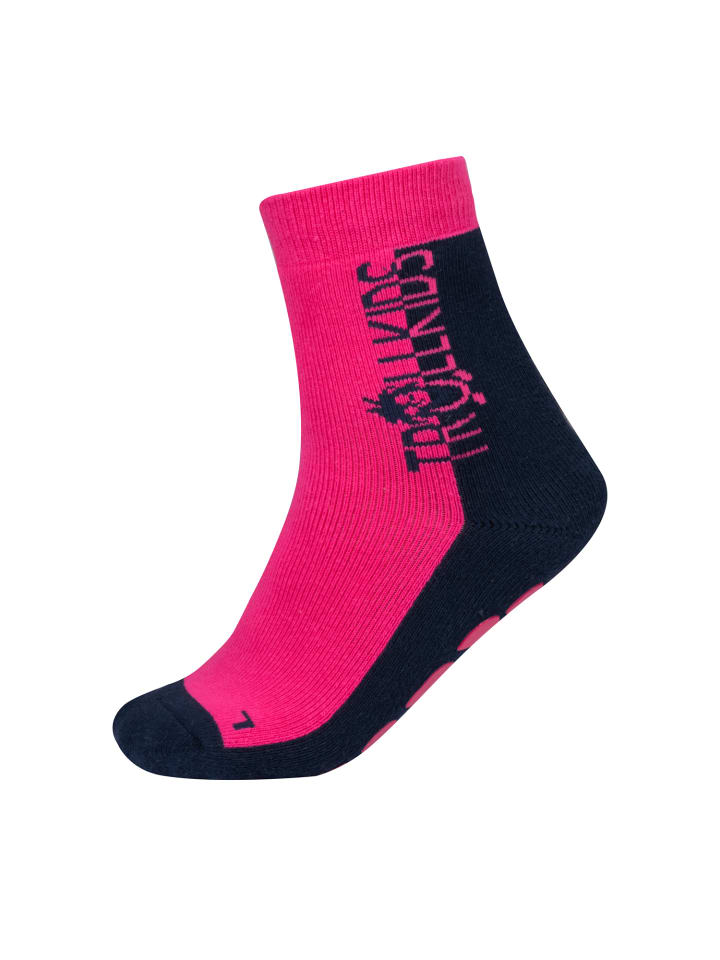 Trollkids ABS Socken in navy/pink günstig kaufen