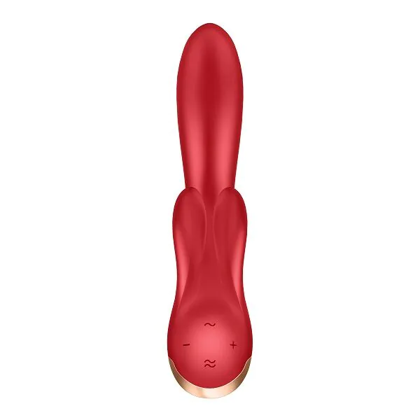 Satisfyer Masażer Double Flex Connect App Rød