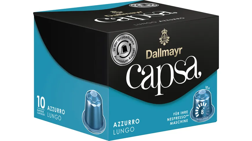Dallmayr Capsa Kaffeekapseln Lungo Azzuro 56 g