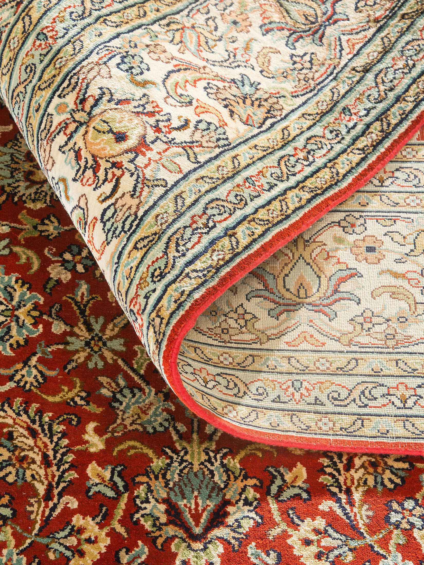 Kaschmir Seide 18/18 ca. 172 x 250 cm, Unikat / Einzelstück