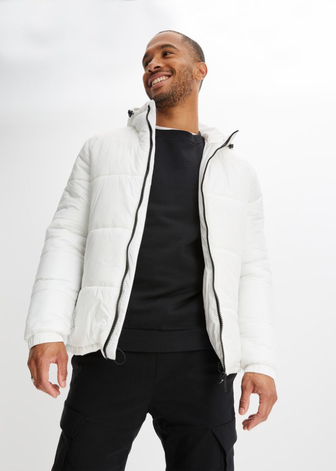 Steppjacke mit Kapuze