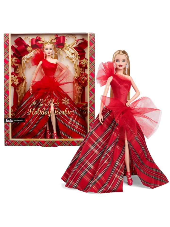 Barbie Holiday Barbie 2024 | HRM61 | Mattel Signature Puppe | Sammelpuppe günstig kaufen onesize