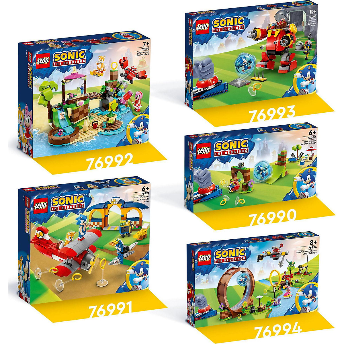 LEGO® Sonic 76990 Sonics Kugel-Challenge