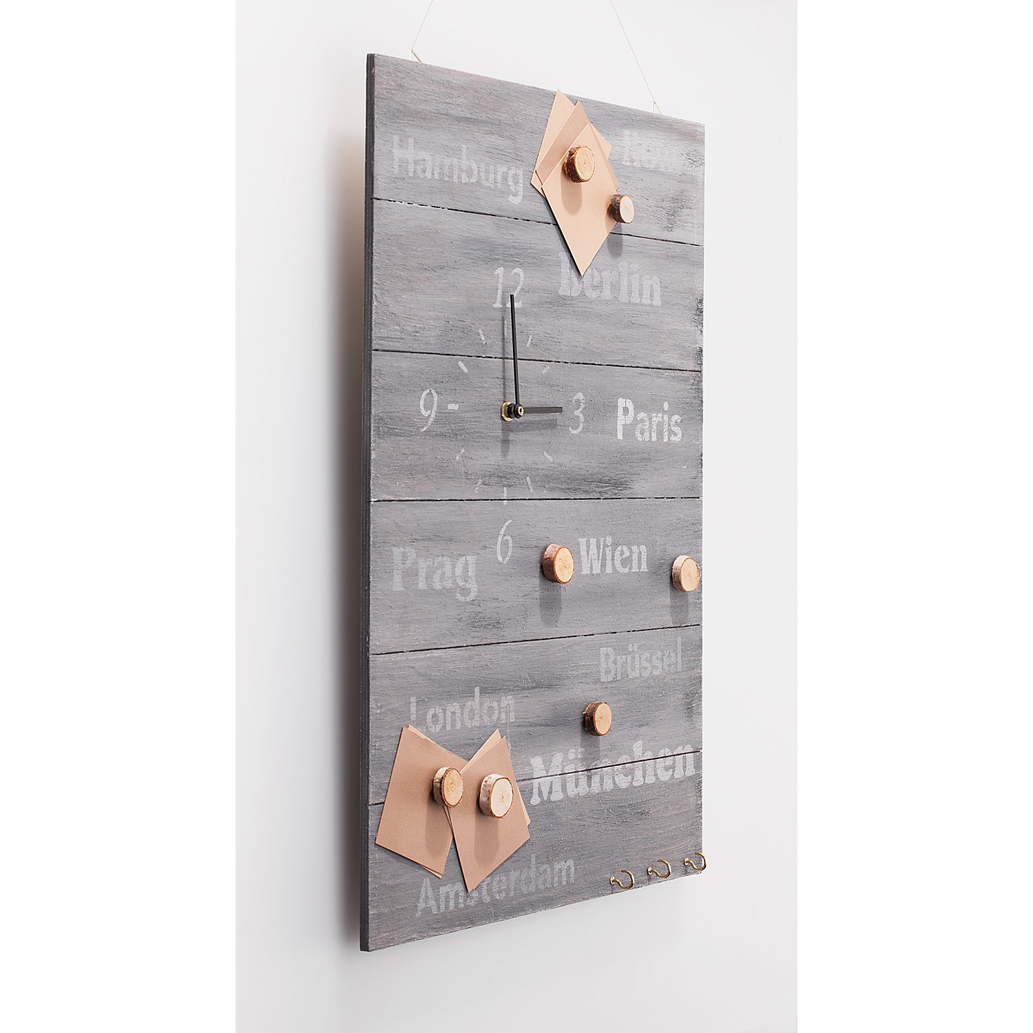 Holz-Schild, eckig, 40 x 55 cm