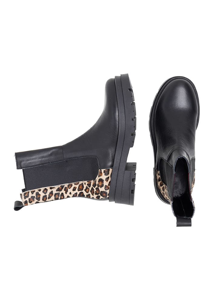 Anna Morellini Leder-Chelsea-Boots 