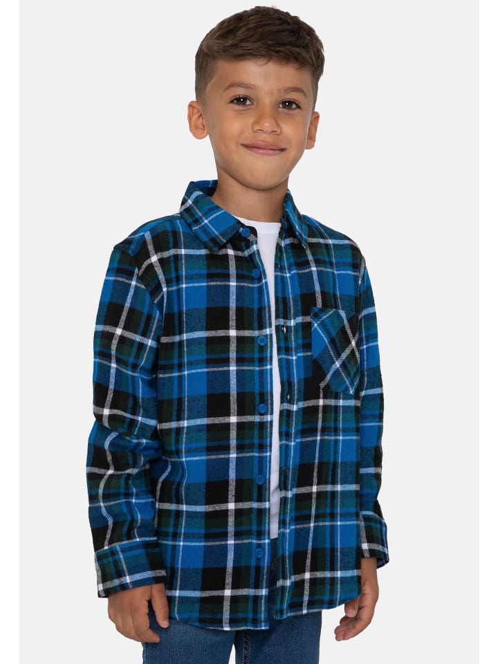 Threadbare Hemd Amit in Blue_Check günstig kaufen