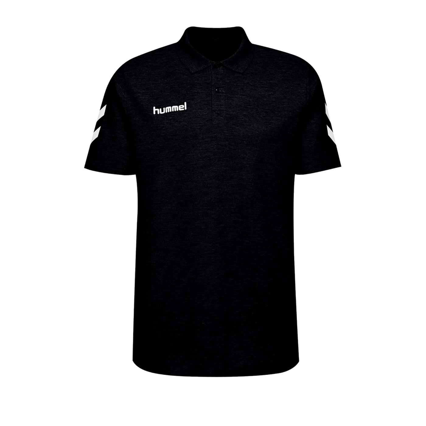 Hummel Cotton Poloshirt Schwarz F2001