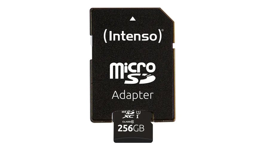 Intenso microSD Card UHS-I 256GB SDXC Premium