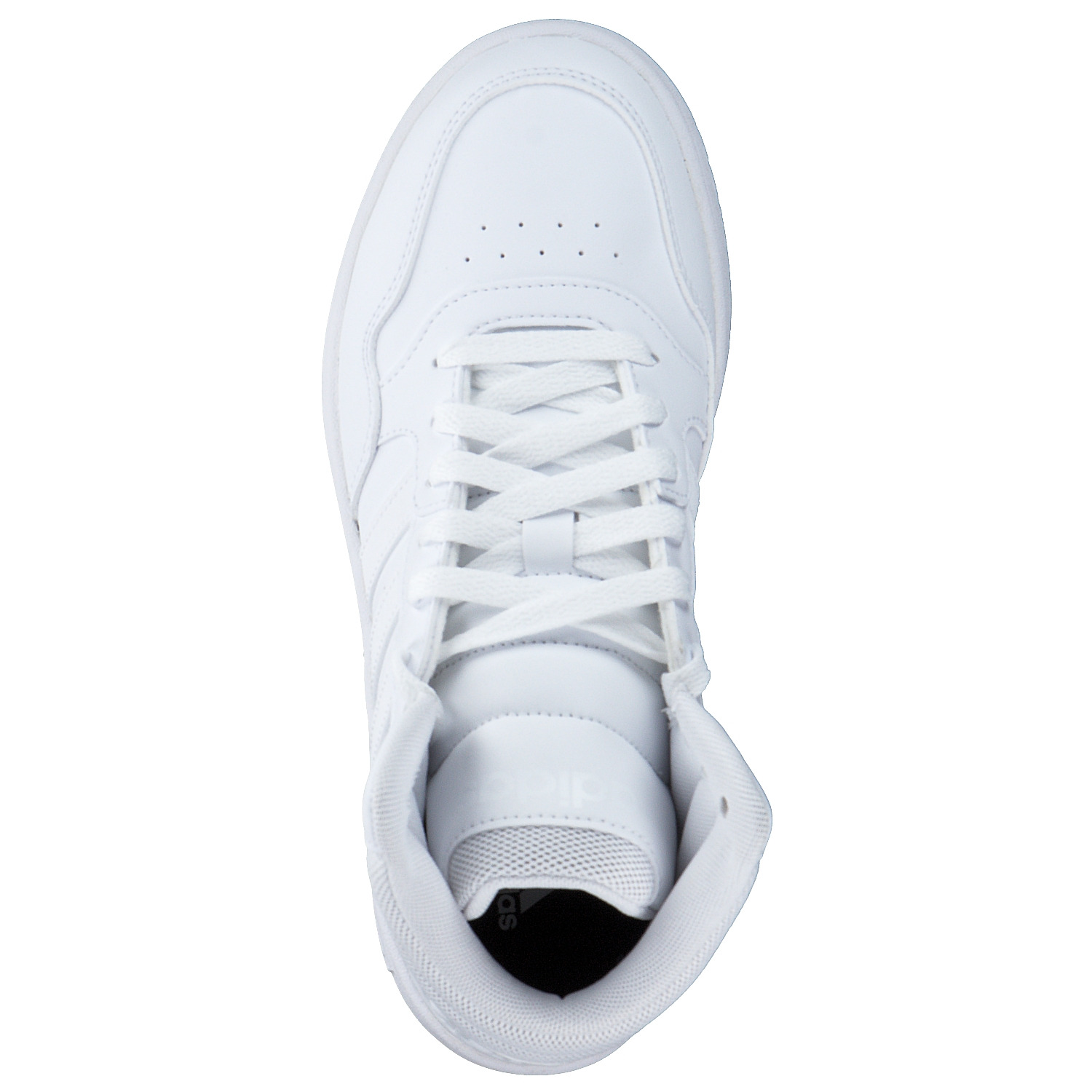 Adidas Hoops 3.0 MID W, Sneakers High, Damen, white/dash white