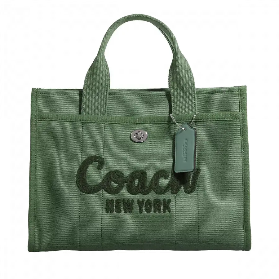 Coach - Coach Handle Bags Canvas Green - grün