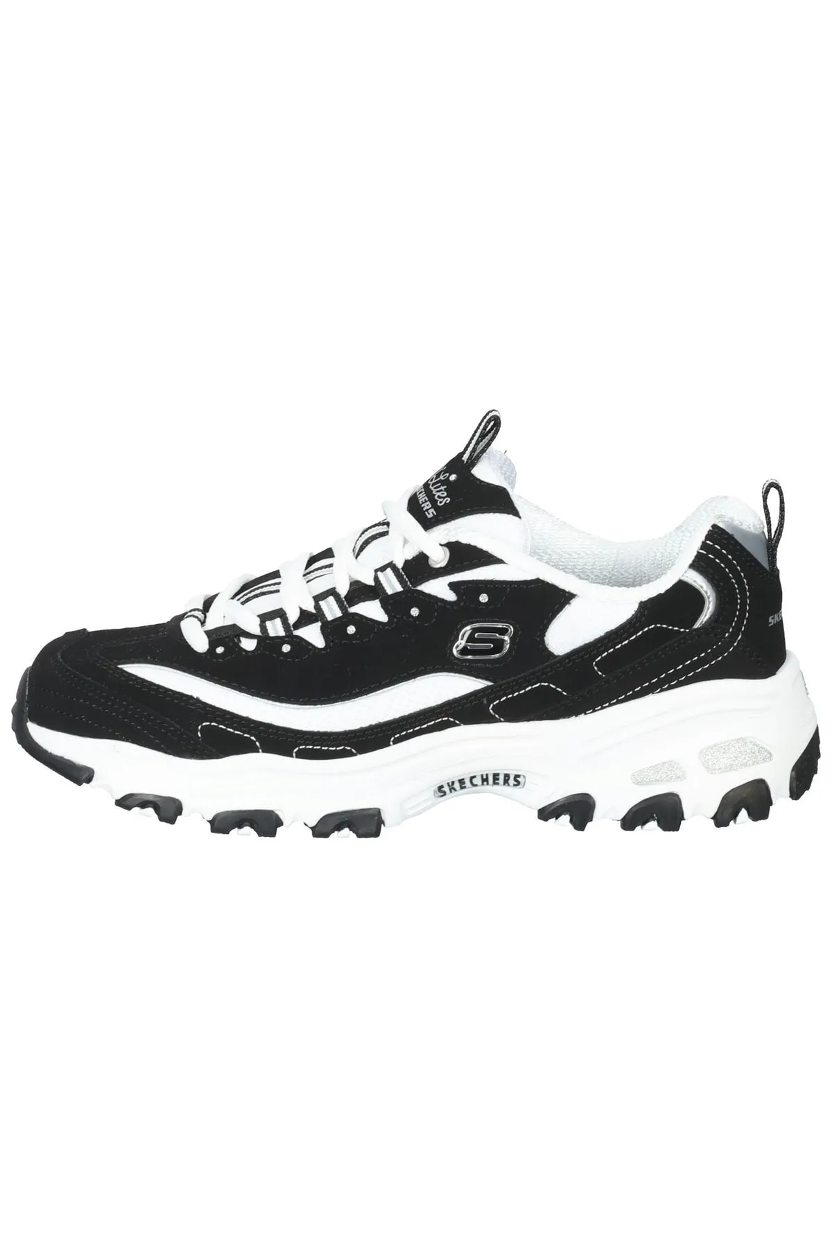 SKECHERS  Flacher Schuh - Schwarz - Flacher Absatz