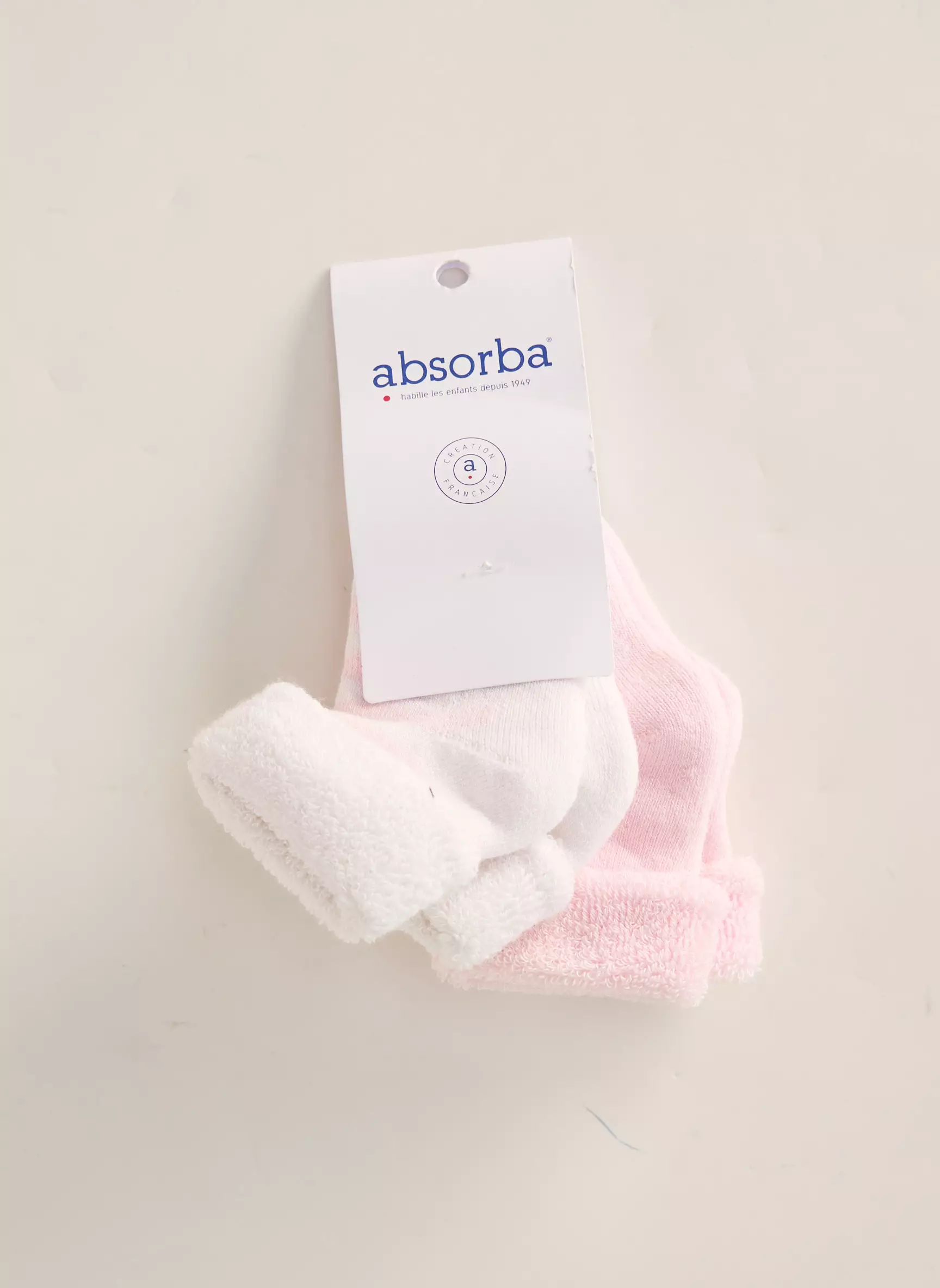 Absorba Chaussette Enfant couleur rose