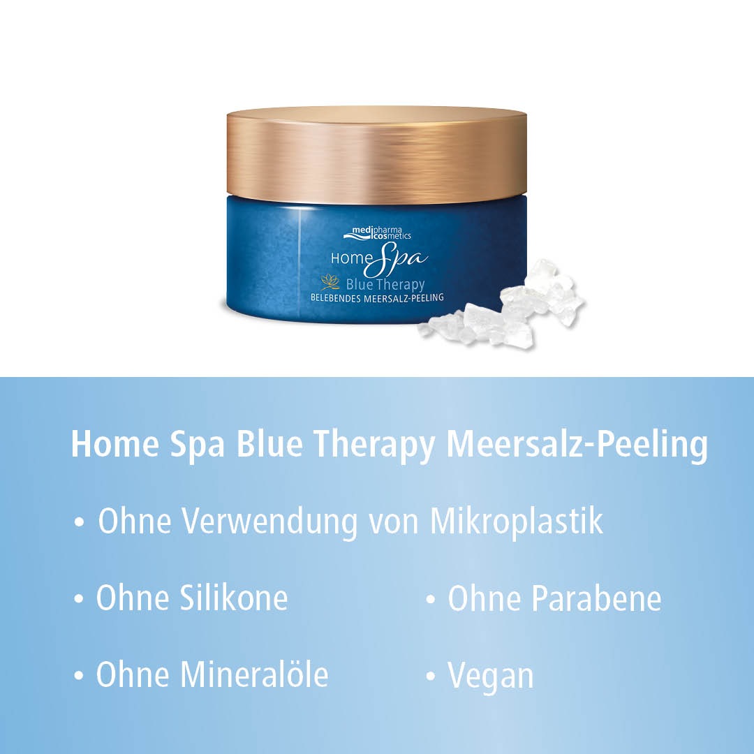 HOME SPA Blue Therapy Meersalz-Peeling
