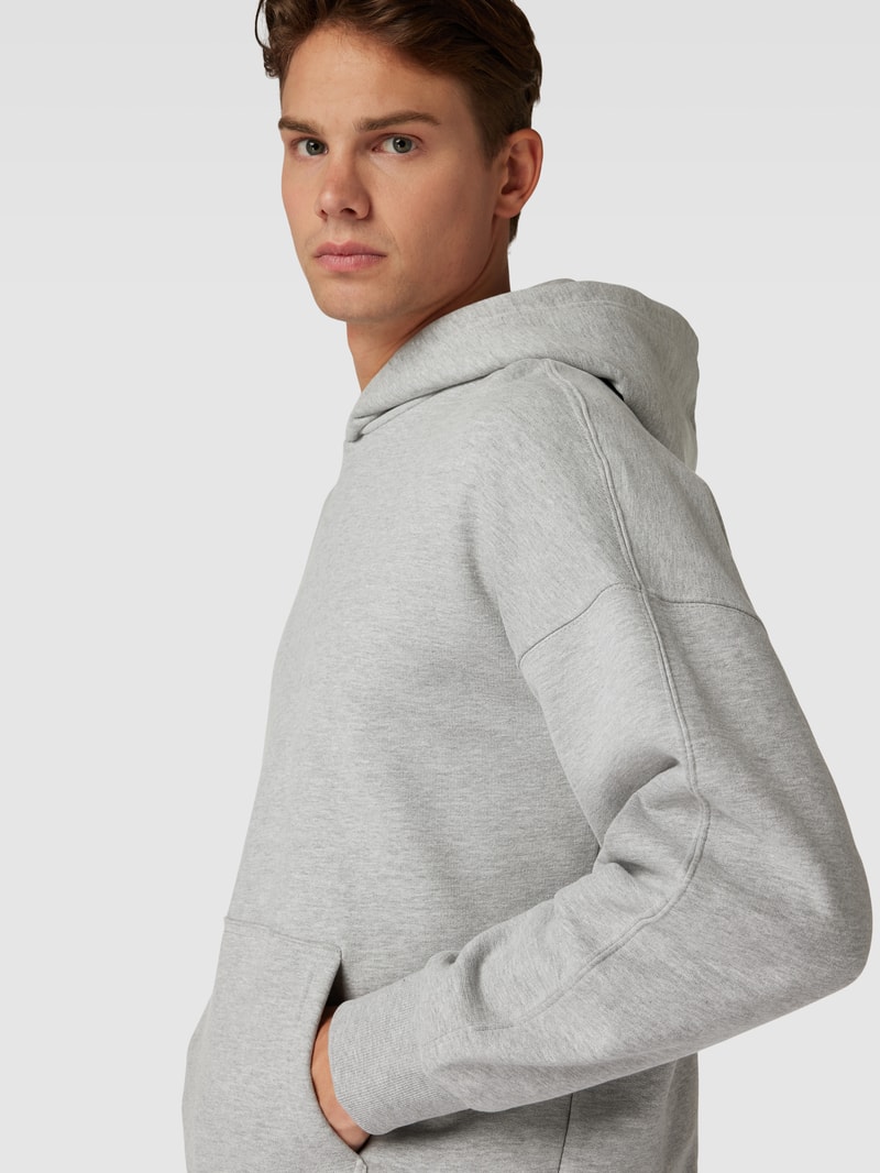 Oversized Hoodie mit Känguru-Tasche Modell 'DAN' in mittelgrau