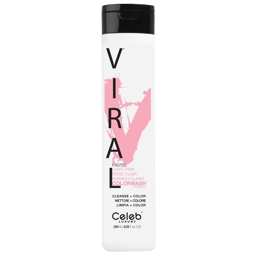 Pastel Light Pink Colorwash