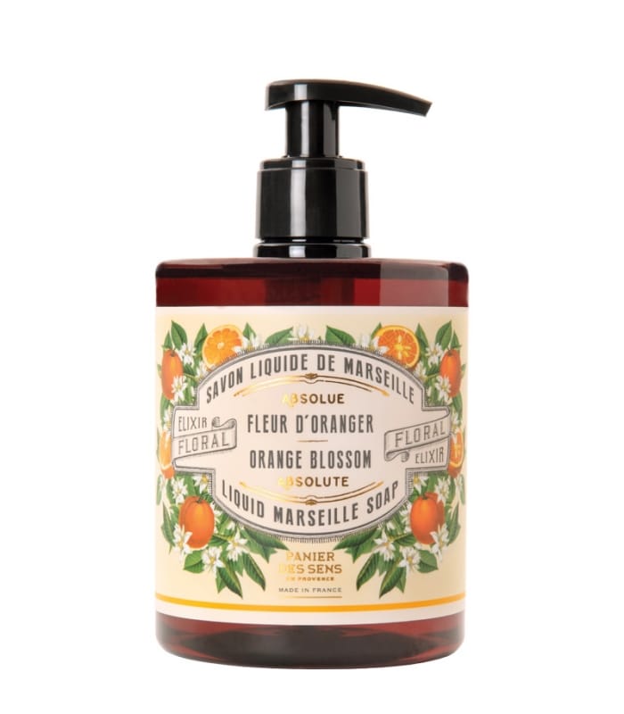 PANIER DES SENS-SAVON LIQUIDE DE MARSEILLE-Fleur d'Oranger