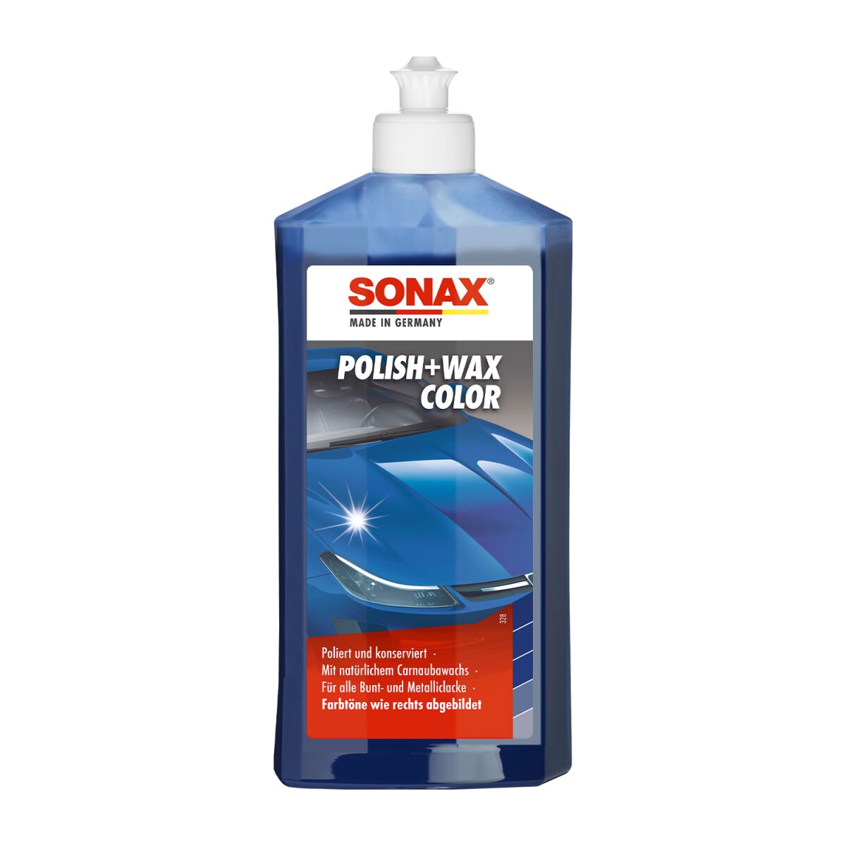 SONAX Polish Wax Color Farbpolitur 500ml blau