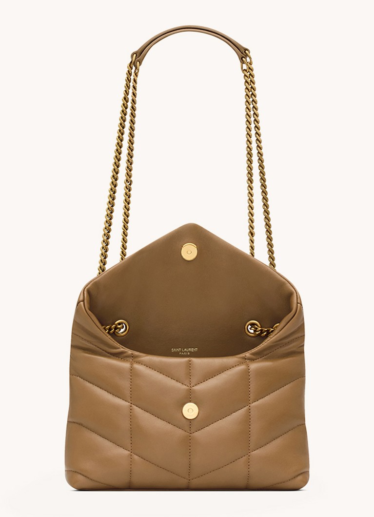 Saint Laurent Toy Puffer lambskin shoulder bag