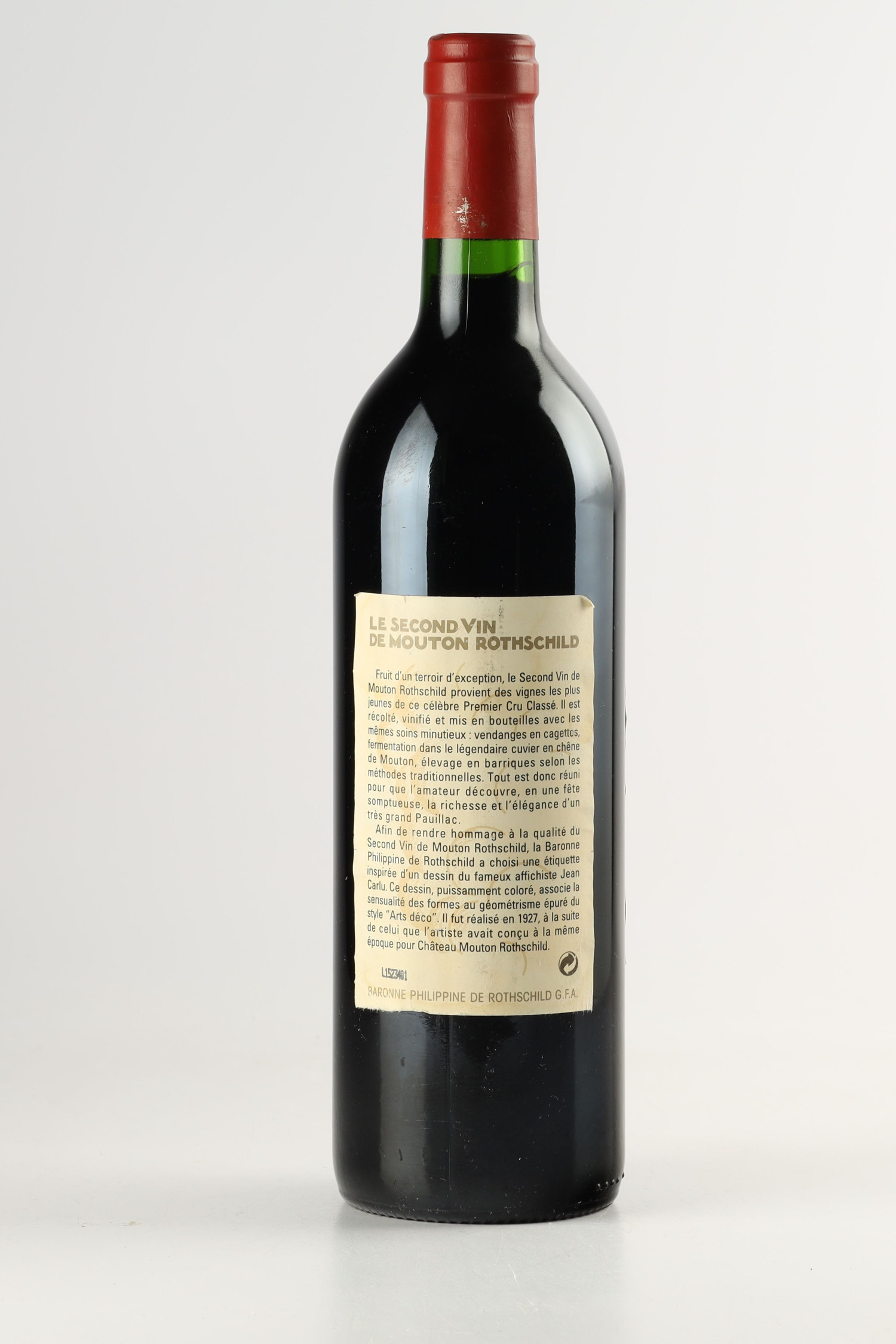 Le Petit Mouton De Mouton Rothschild 1993, Pauillac