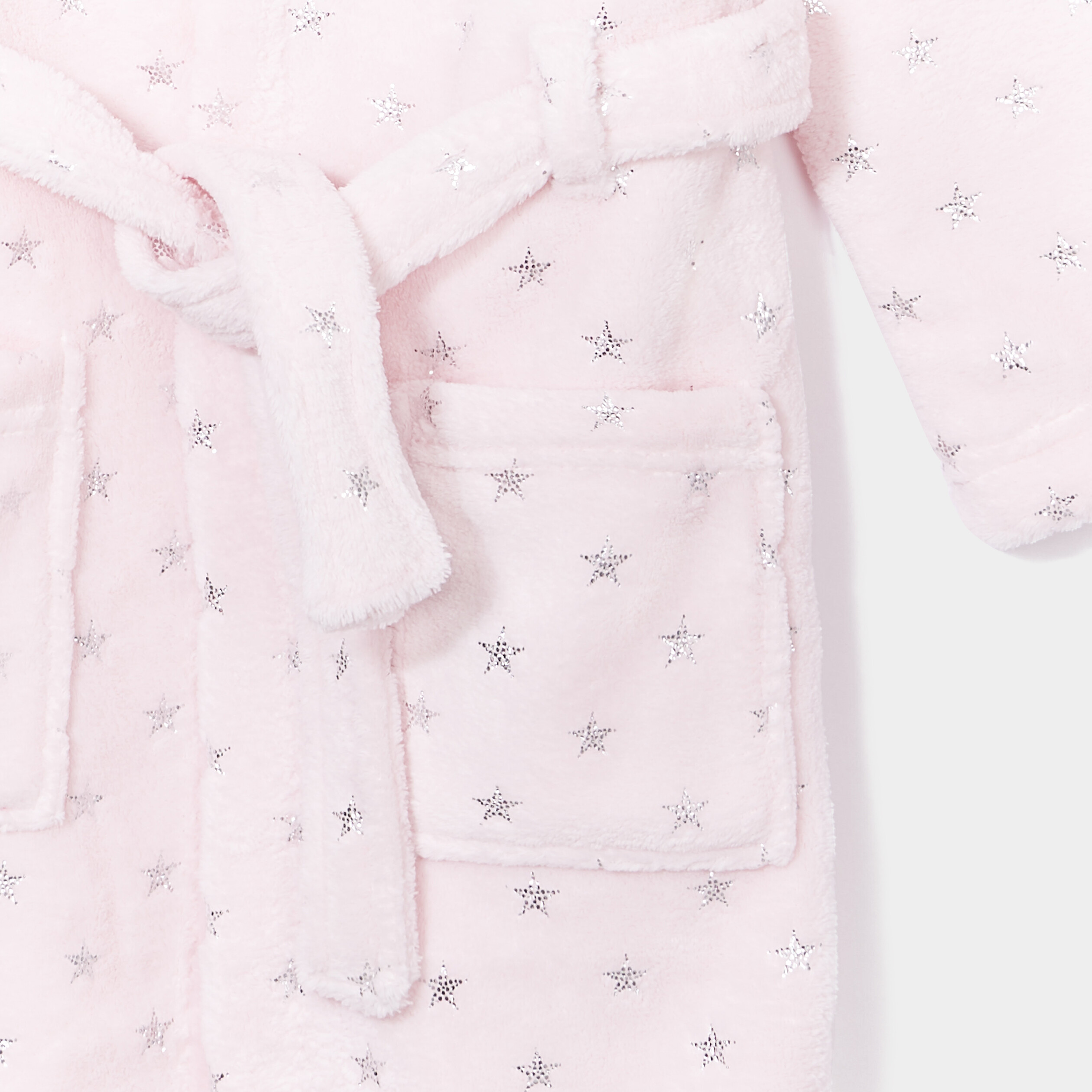 Peignoir à capuche rose fille | La Halle