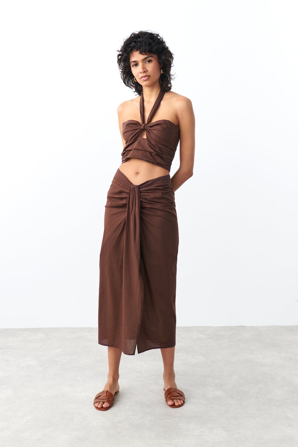 Twist skirt