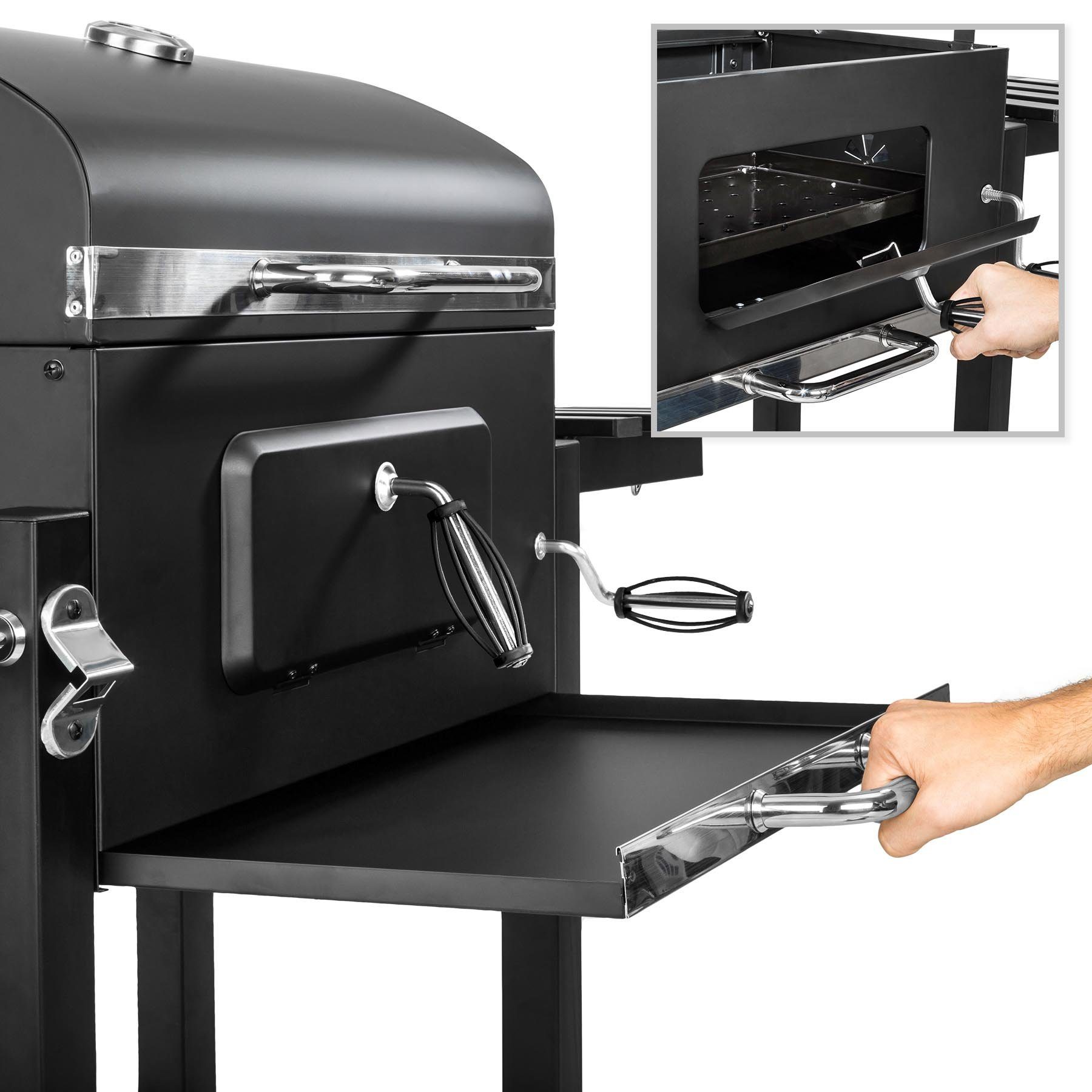 tectake Holzkohlegrill Florian