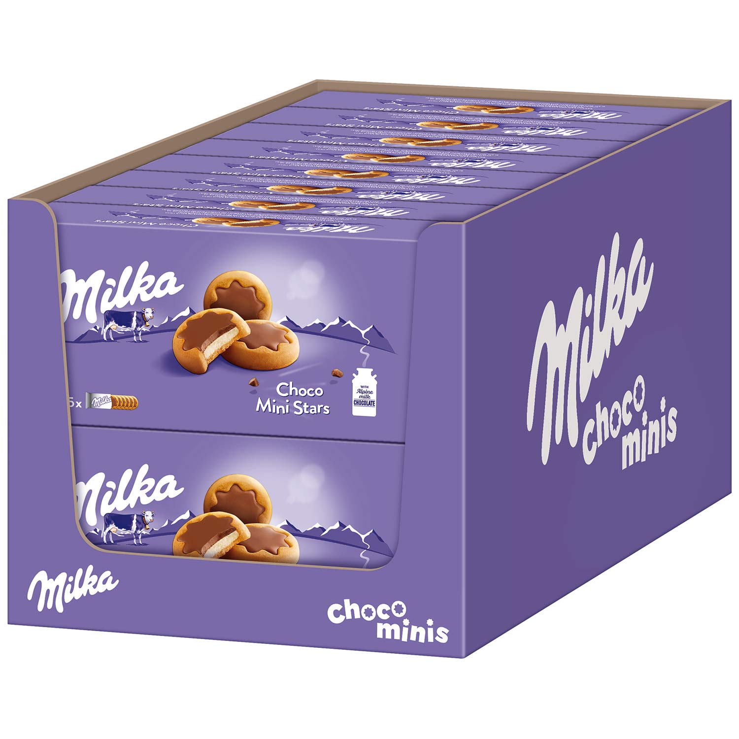 Milka Choco Mini Stars 185g