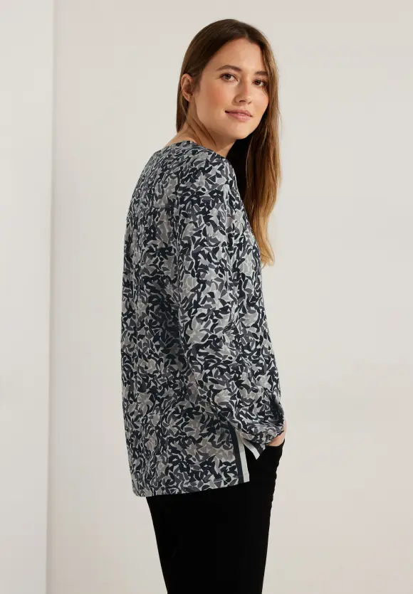 CECIL Bluse mit Minimalprint
