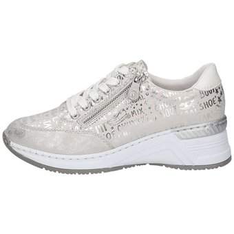 Rieker Keilsneaker in silber