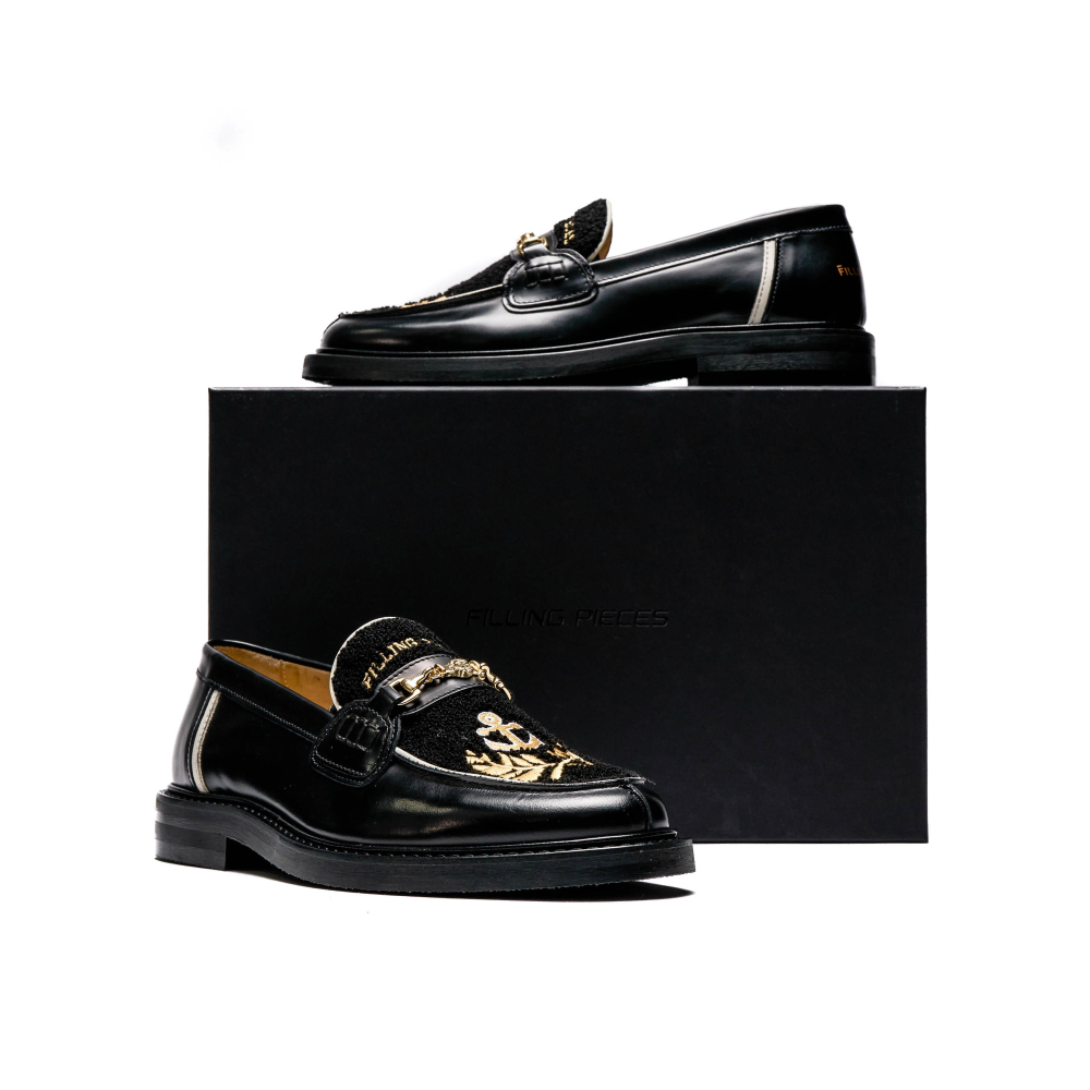 Filling Pieces Captain Loafer 71928261861 / schwarz