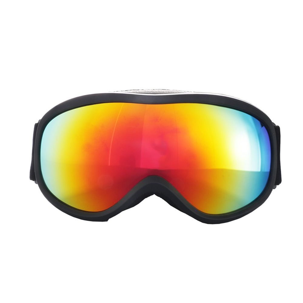 IVOL schwarz Rotes Spiegelglas Kinder Skibrille