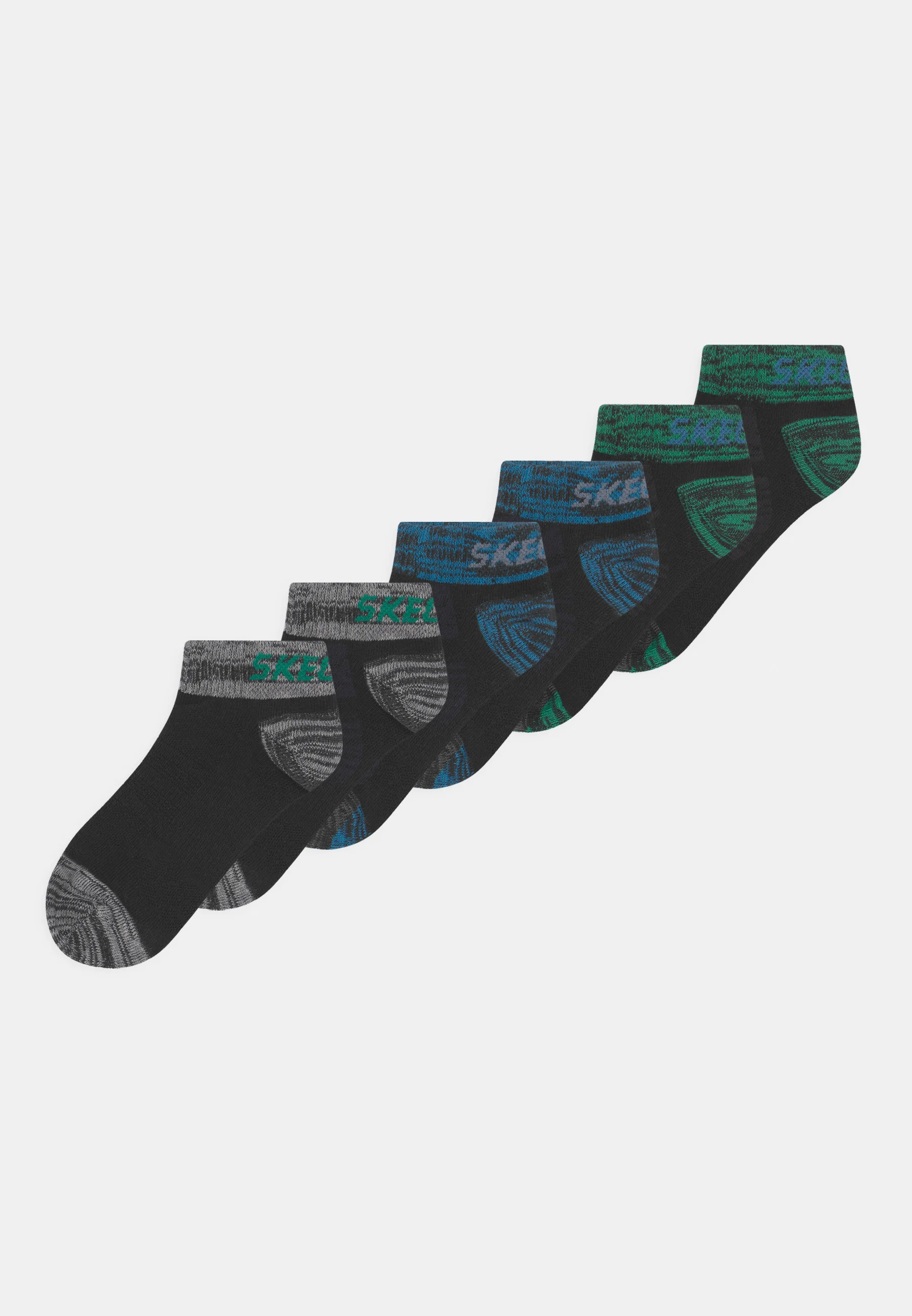 Skechers ONLINE NIÑO VENTILACIÓN PAQUETE DE 6 - Calcetines