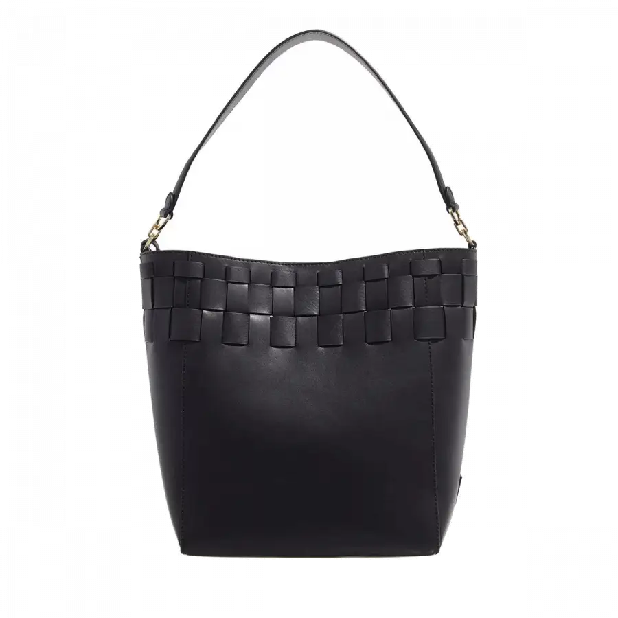 Lauren Ralph Lauren - Lauren Ralph Lauren Shoulder Bags Leder Black - schwarz
